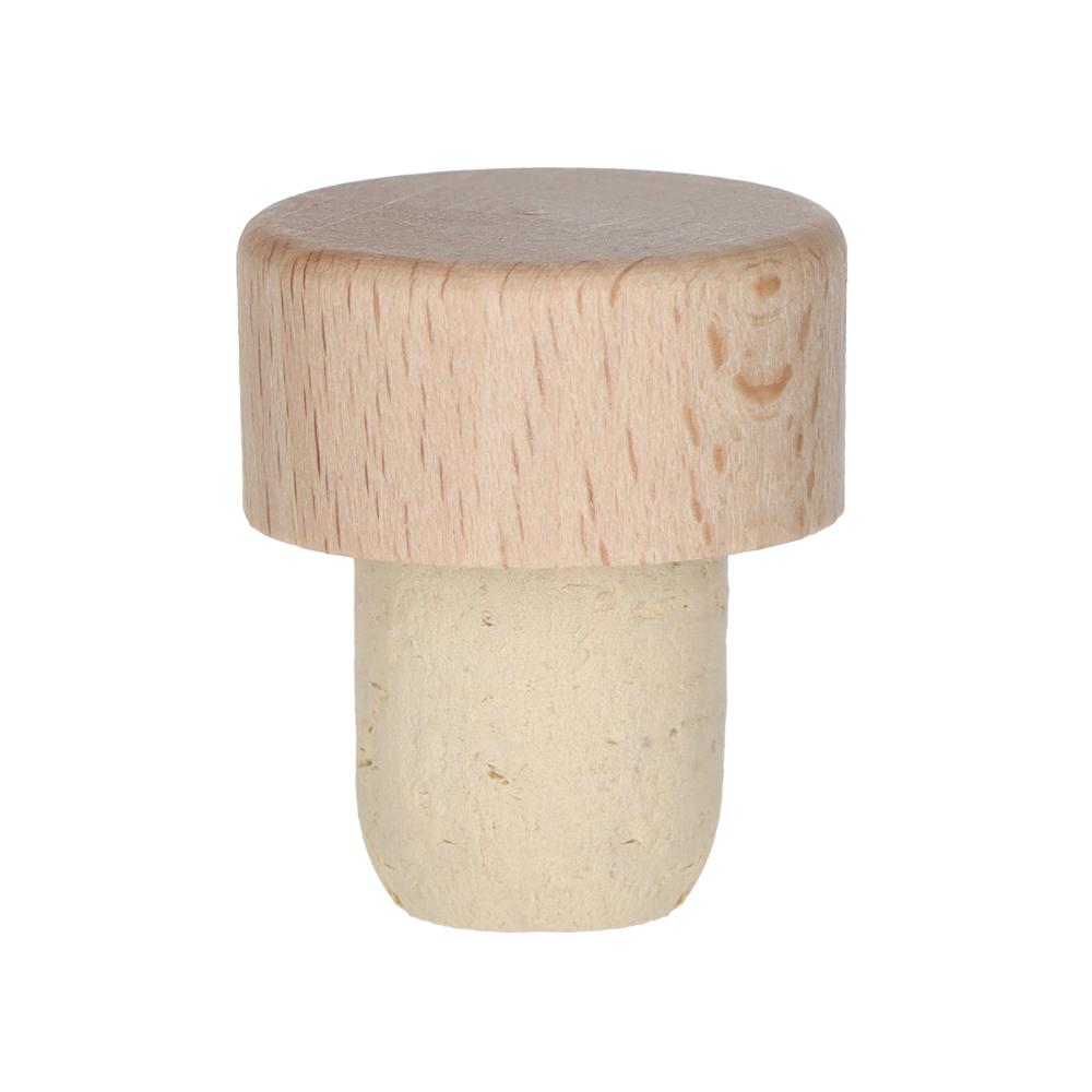 Holzscheibe Natur 18mm Kork - Beutel à 20 Stück