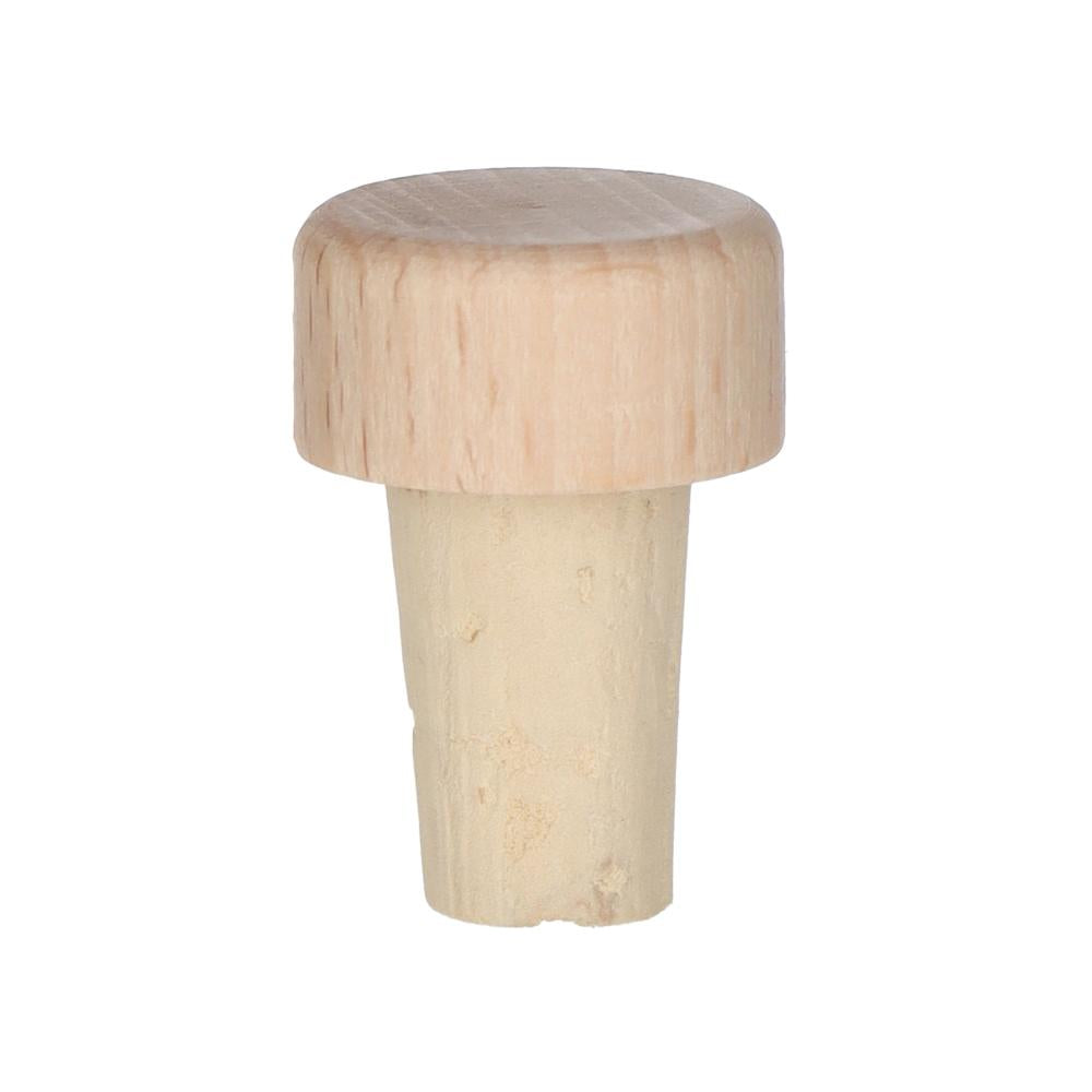 Holzscheibe Natur 13mm Kork - Beutel à 20 Stück