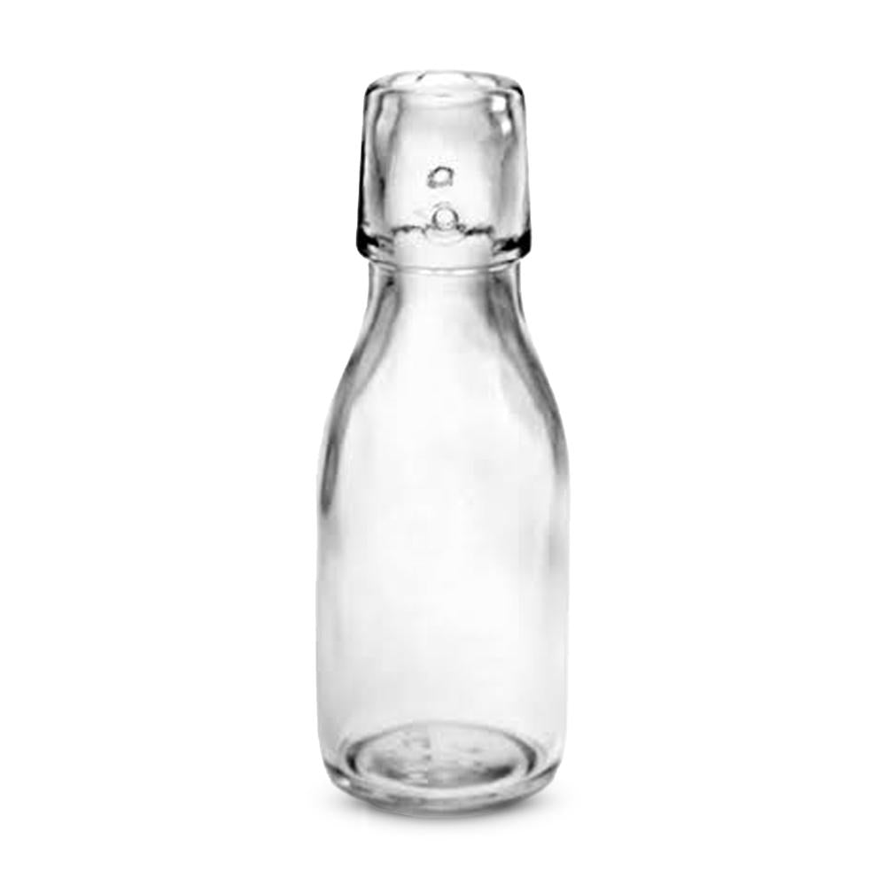 Bügelflasche rund 100ml weiß BV1 - Karton à 90 Stück