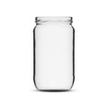 Weithalsglas 720ml weiss TO82 - Karton à 31 Stück