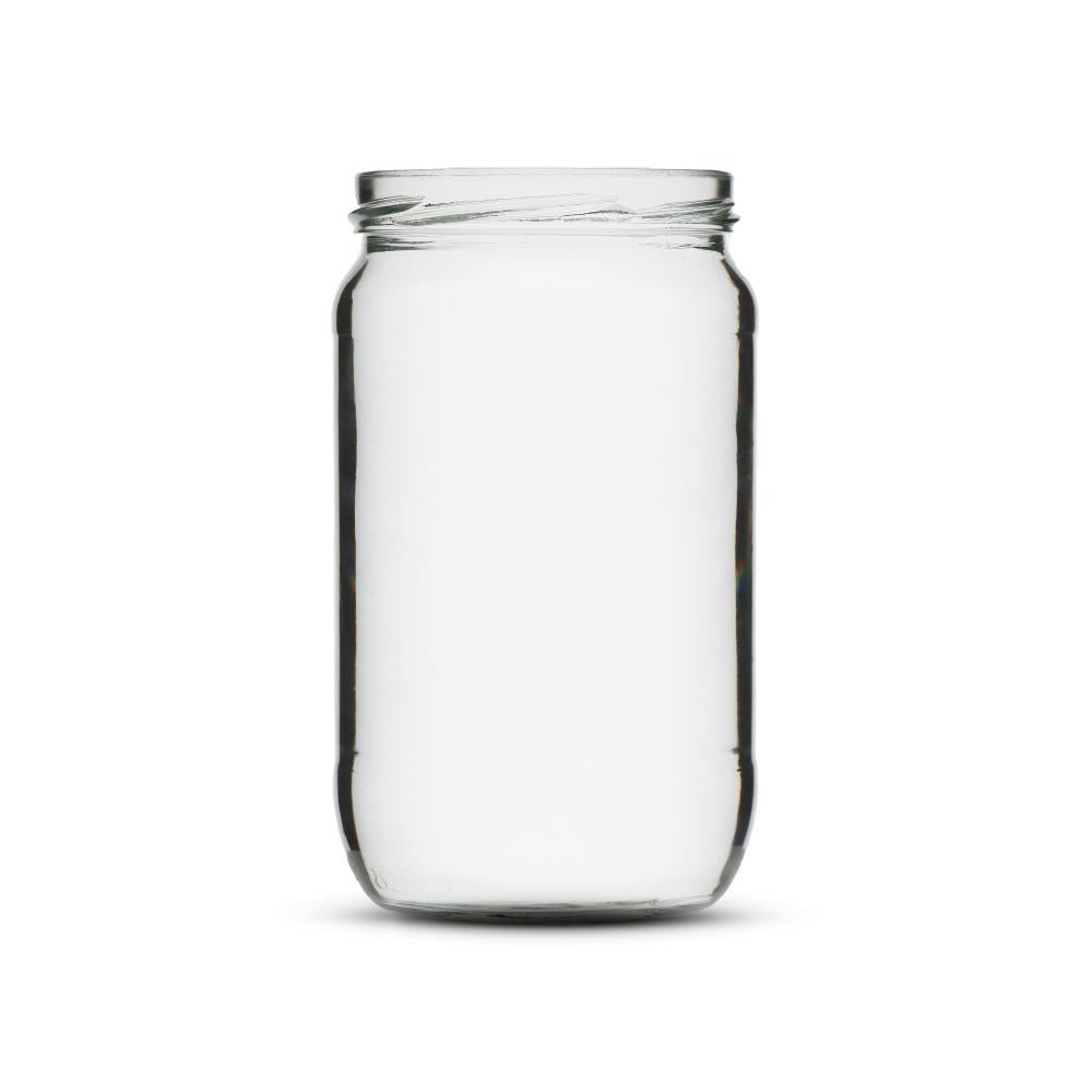 Weithalsglas 720ml weiss TO82 - Karton à 31 Stück