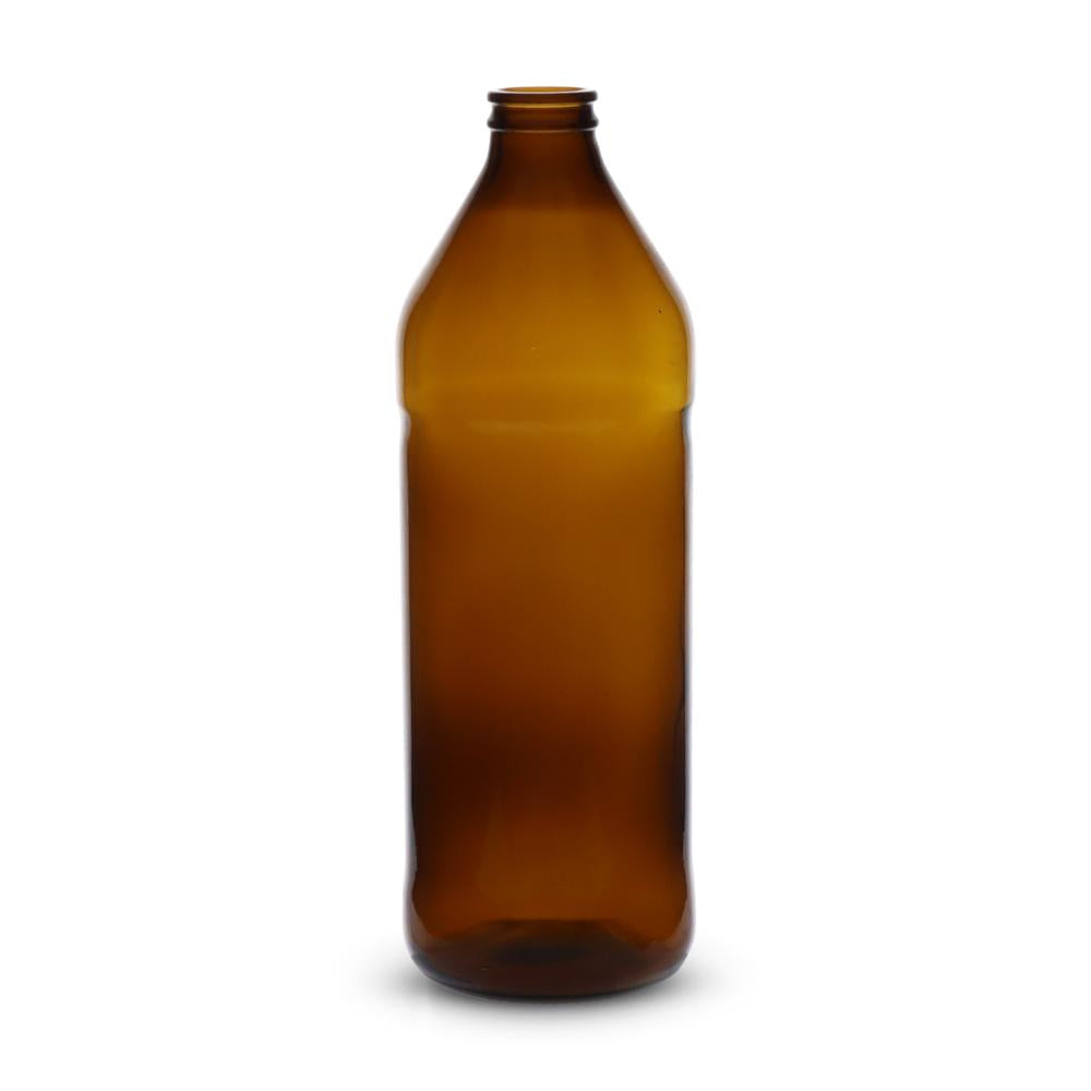 Ölflasche 750ml braun Rical - Karton à 27 Stück