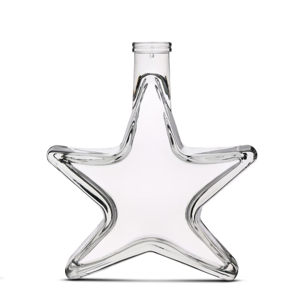 Stern 200ml weiß 16mm (ohne Gesicht) - Karton à 20 Stück