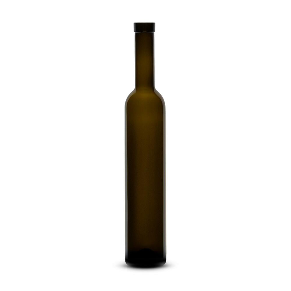 Bordeaux Futura 500ml antikgrün 18,5mm VB - Karton à 30 Stück