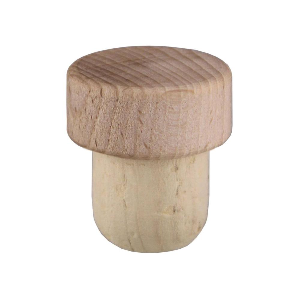 Holzscheibe Natur 23mm Kork - Beutel à 20 Stück