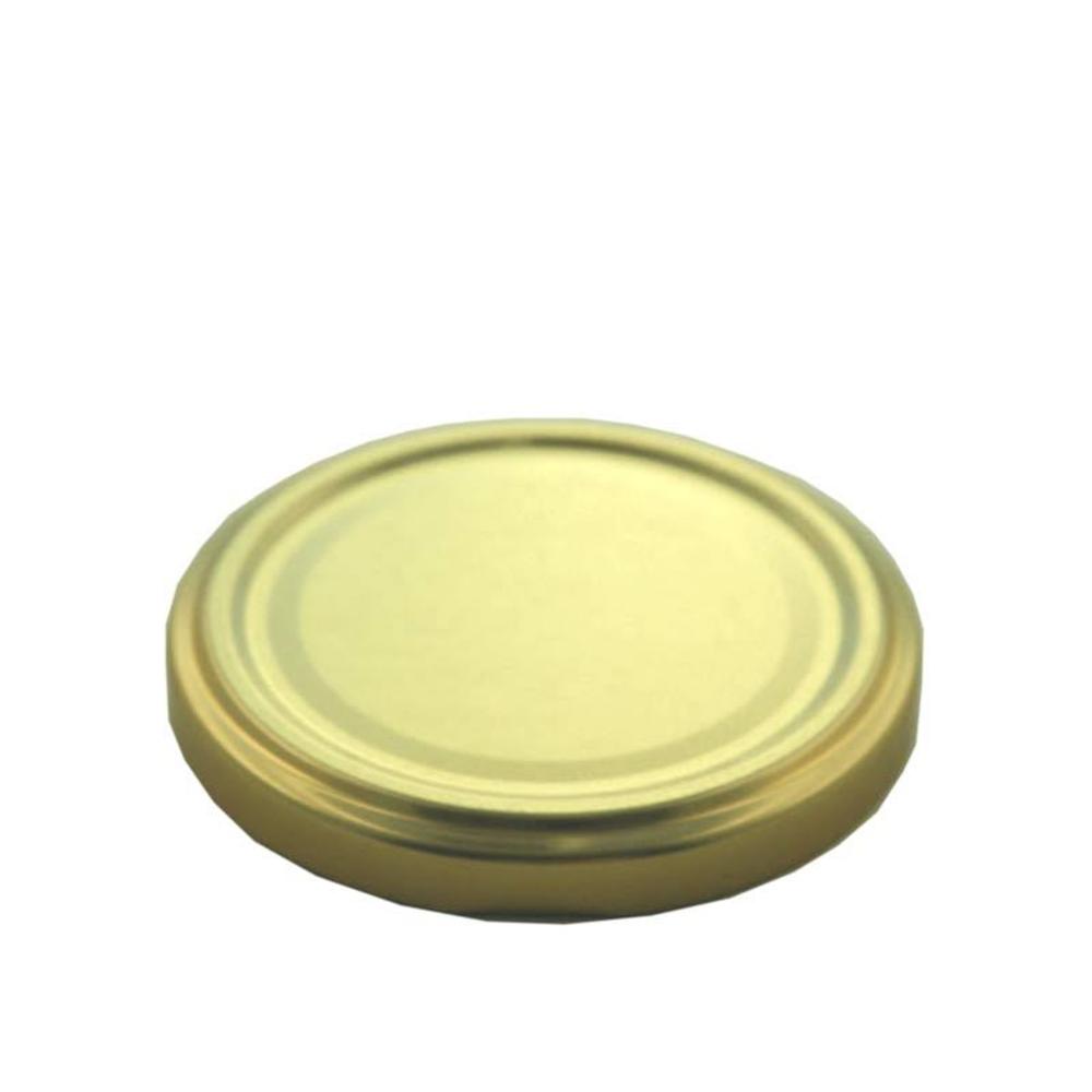 Deckel TO43 gold - ohne Button - Beutel à 100 Stück