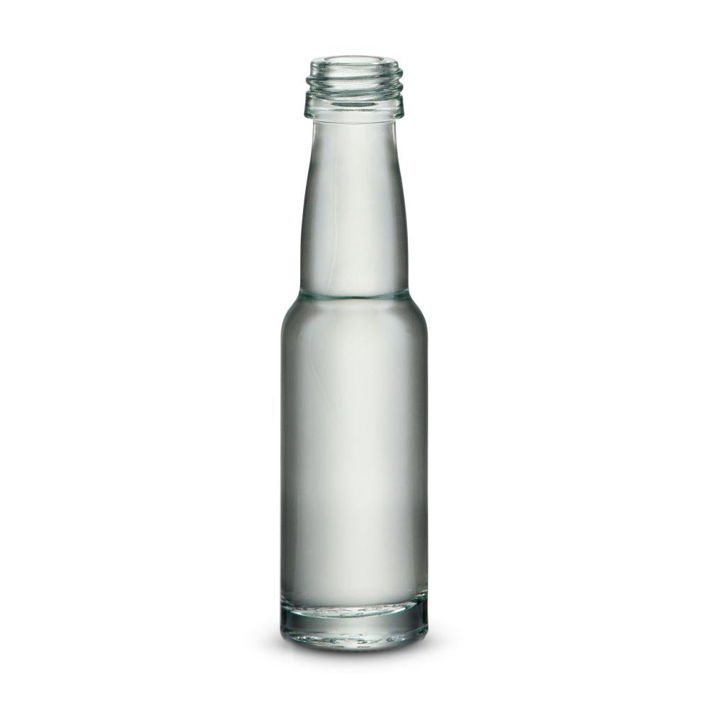 Kropfhalsflasche 20ml weiß PP18 - Karton à 152 Stück