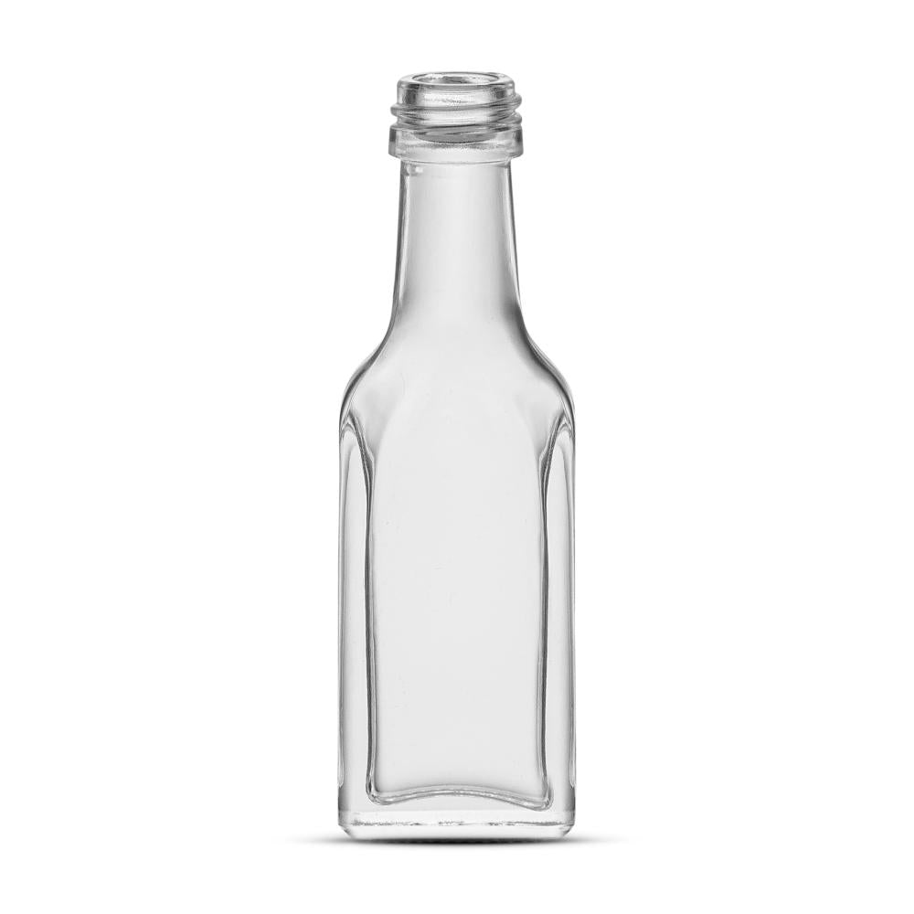Kirschwasserflasche 20ml weiß PP18 - Karton à 168 Stück