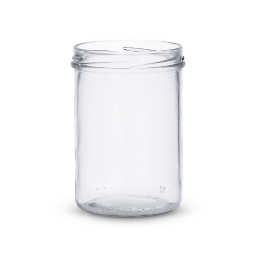 Sturzglas 440ml weiß TO82 - Karton à 53 Stück