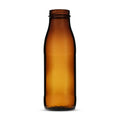 Weithalsflasche 500ml braun TO48 - Karton à 48 Stück