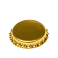 Kronkorken gold 26mm PVC-frei - Beutel à 100 Stück