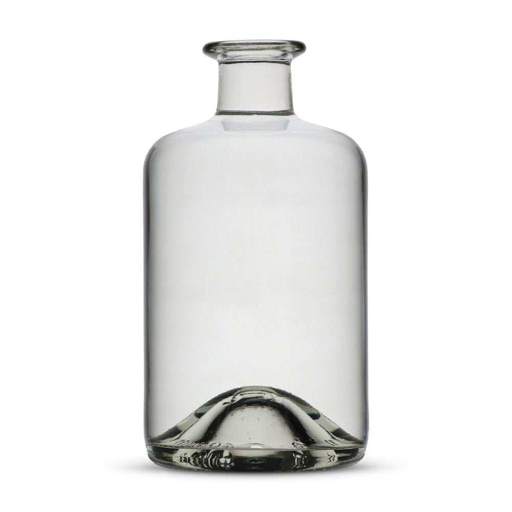 Apothekerflasche 500ml weiß TR 19mm - Karton à 30 Stück