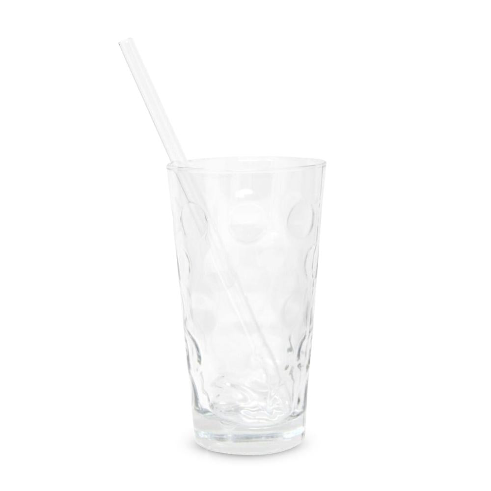 Trinkhalm aus Glas 10x230mm - Karton à 32 Stück