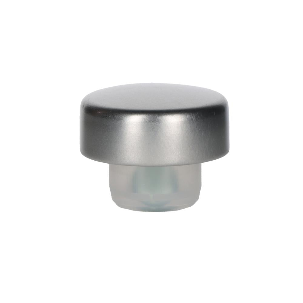 GPI 33/400 Silber Alu-Cap mit Ausgießer und Gewinde - Beutel à 100 Stück