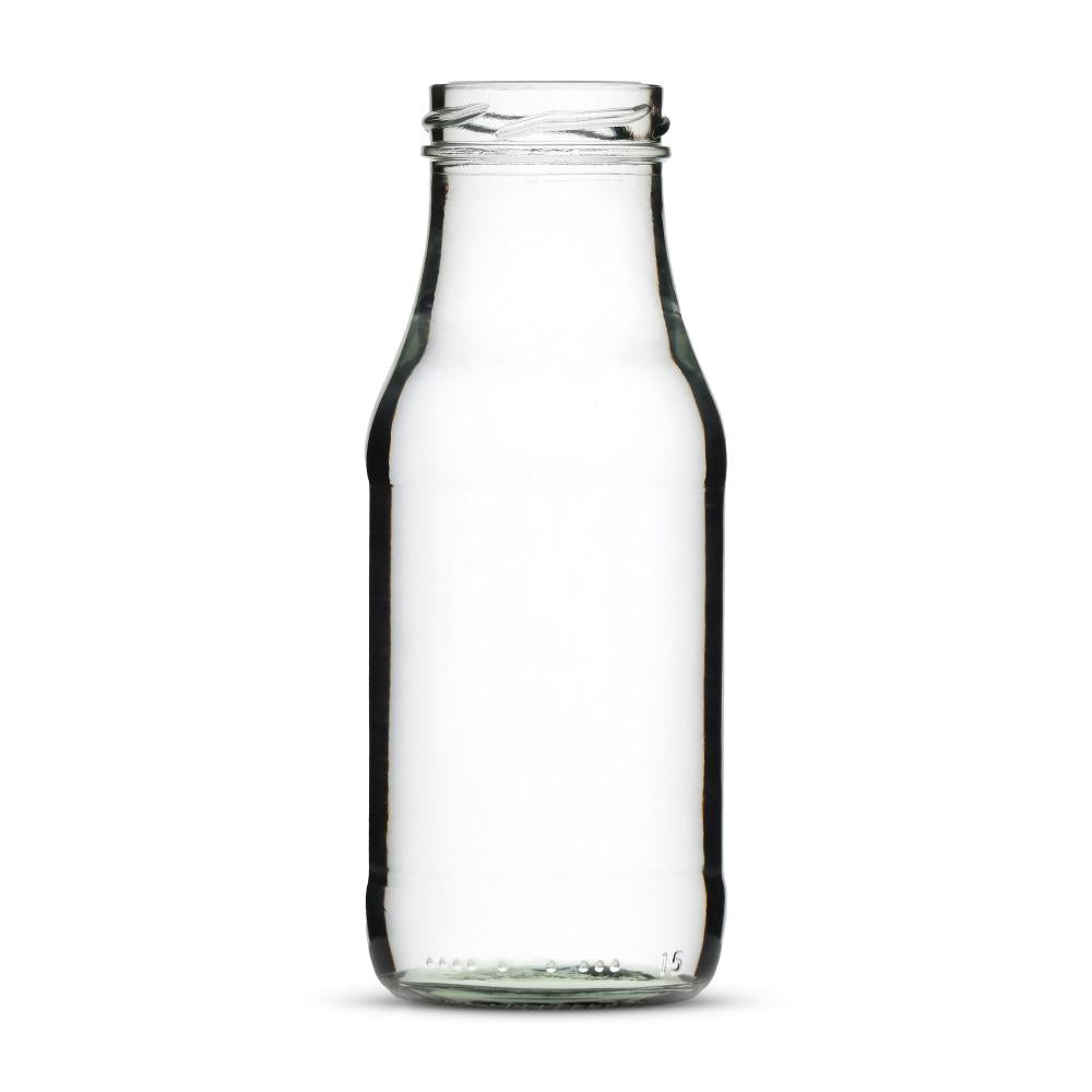 Weithalsflasche 263ml weiß TO43 - Karton à 87 Stück