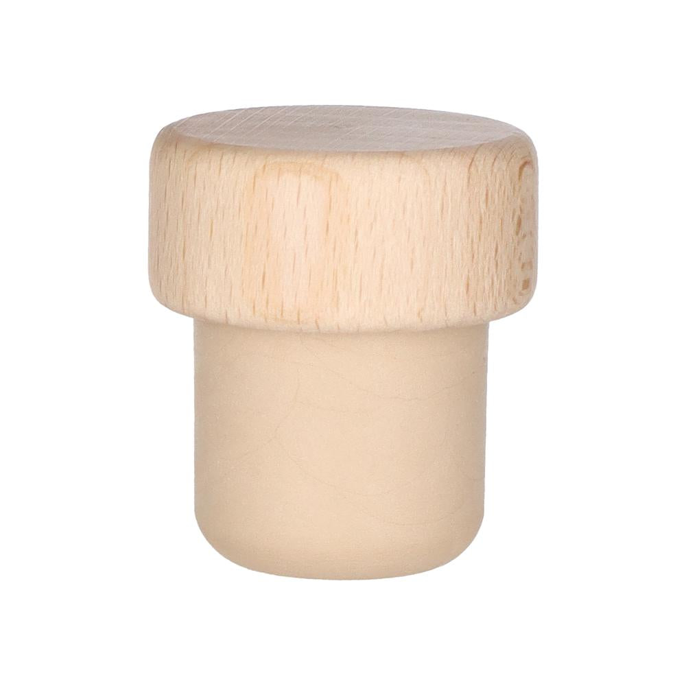 Holzgriffkorken Natur Co-injected 22,5mm - Beutel à 100 Stück