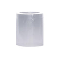 Schrumpfkapsel klar 51x60mm oben offen mit längs Perforation - Stange à 42 Stück
