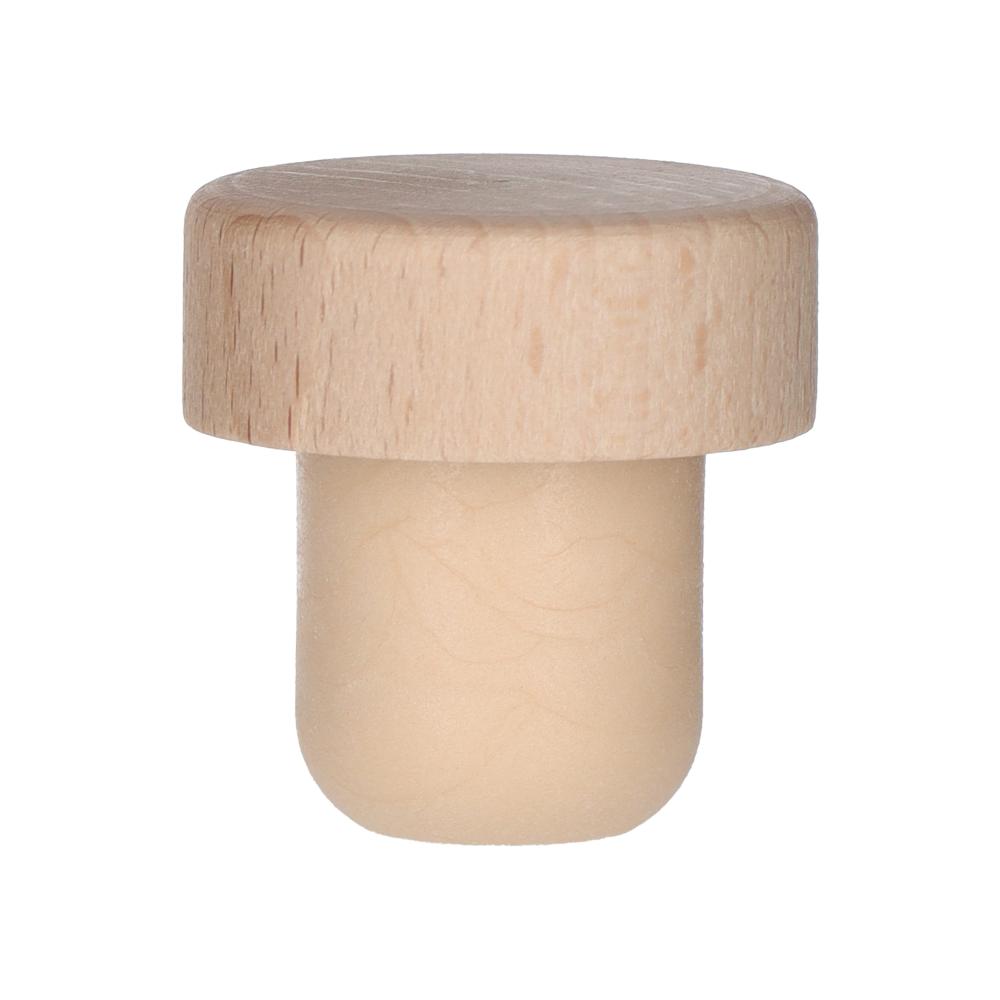 Holzgriffkorken Natur Co-injected 22,1mm - Beutel à 100 Stück