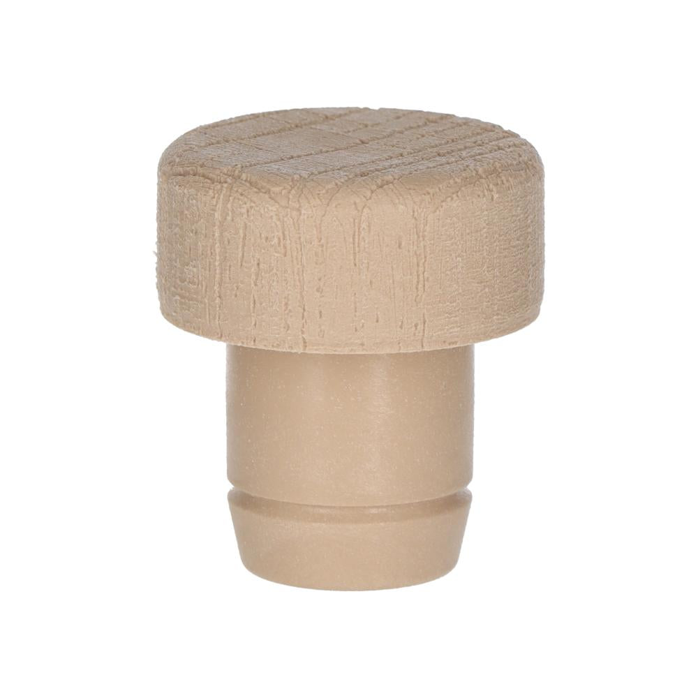 Ausgießer T-Pourer Kunststoffkappe Holzeffekt 19,0 mm - Beutel à 100 Stück