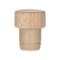 Ausgießer T-Pourer mit Holzscheibe Natur 19,5mm - Beutel à 100 Stück