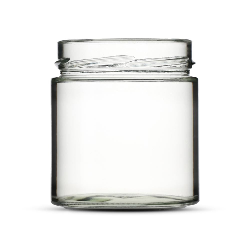 Weithalsglas Vaso Plus 410ml weiß TO82 Deep - Karton à 60 Stück