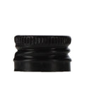SC Alu PP18/12 schwarz, SR, pre-threaded - Beutel à 100 Stück
