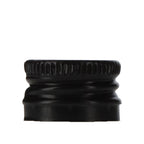 SC Alu PP18/12 schwarz, SR, pre-threaded - Beutel à 100 Stück