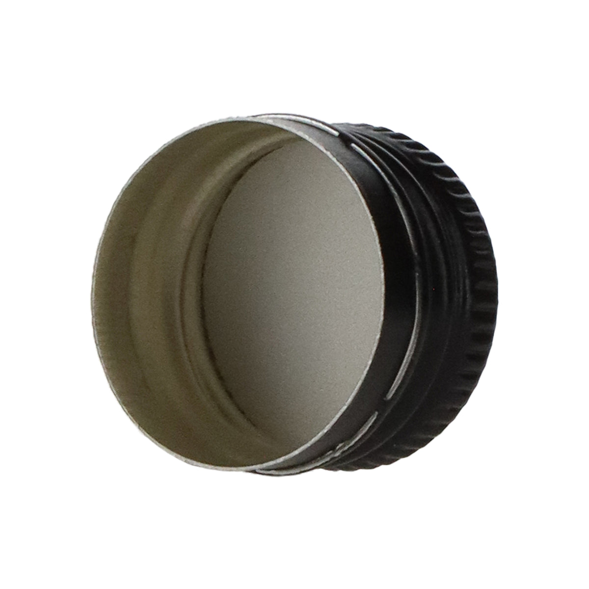 SC Alu PP18/12 schwarz, SR, pre-threaded - Beutel à 100 Stück