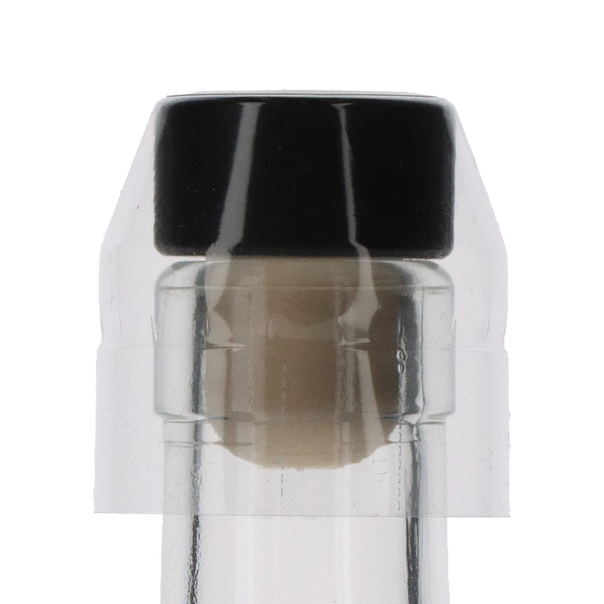Schrumpfkapsel klar 39x40mm mit Abrissband Deckel transparent - Karton à 4860 Stück