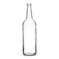 Gradhalsflasche 1000ml weiß PP28 - Karton à 32 Stück