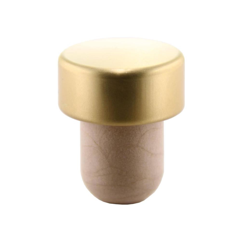Griffkorken Alu Gold Co-Injected 19mm - Beutel à 20 Stück