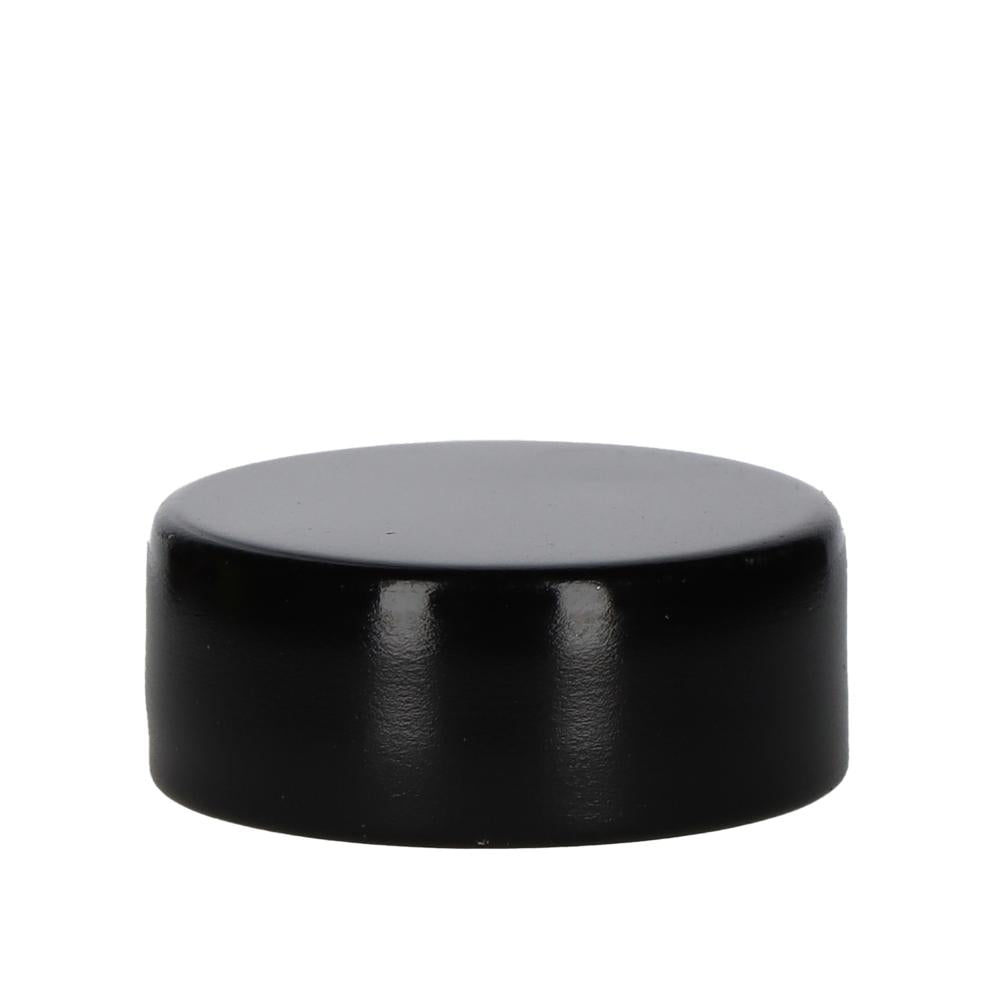 GPI 28/400 Schwarz Alu-Cap mit Gewinde - Beutel à 100 Stück