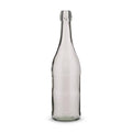 Bügelflasche 750ml weiß (Rund) BV1 - Karton à 30 Stück