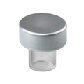 Griffkorken Alu Silber mit Ausgießer transparent 19mm - Beutel à 20 Stück