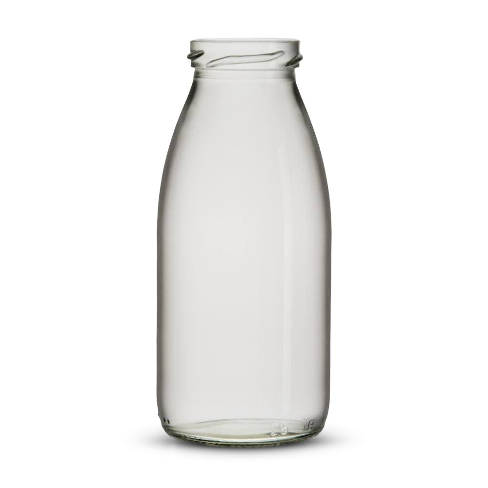 Weithalsflasche Dressing 250ml weiß TO43 - Karton à 36 Stück