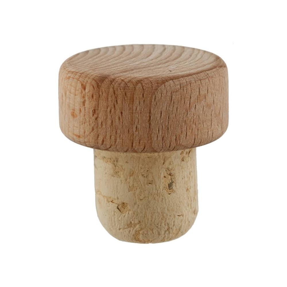 Holzscheibe Natur 22mm Kork - Beutel à 20 Stück