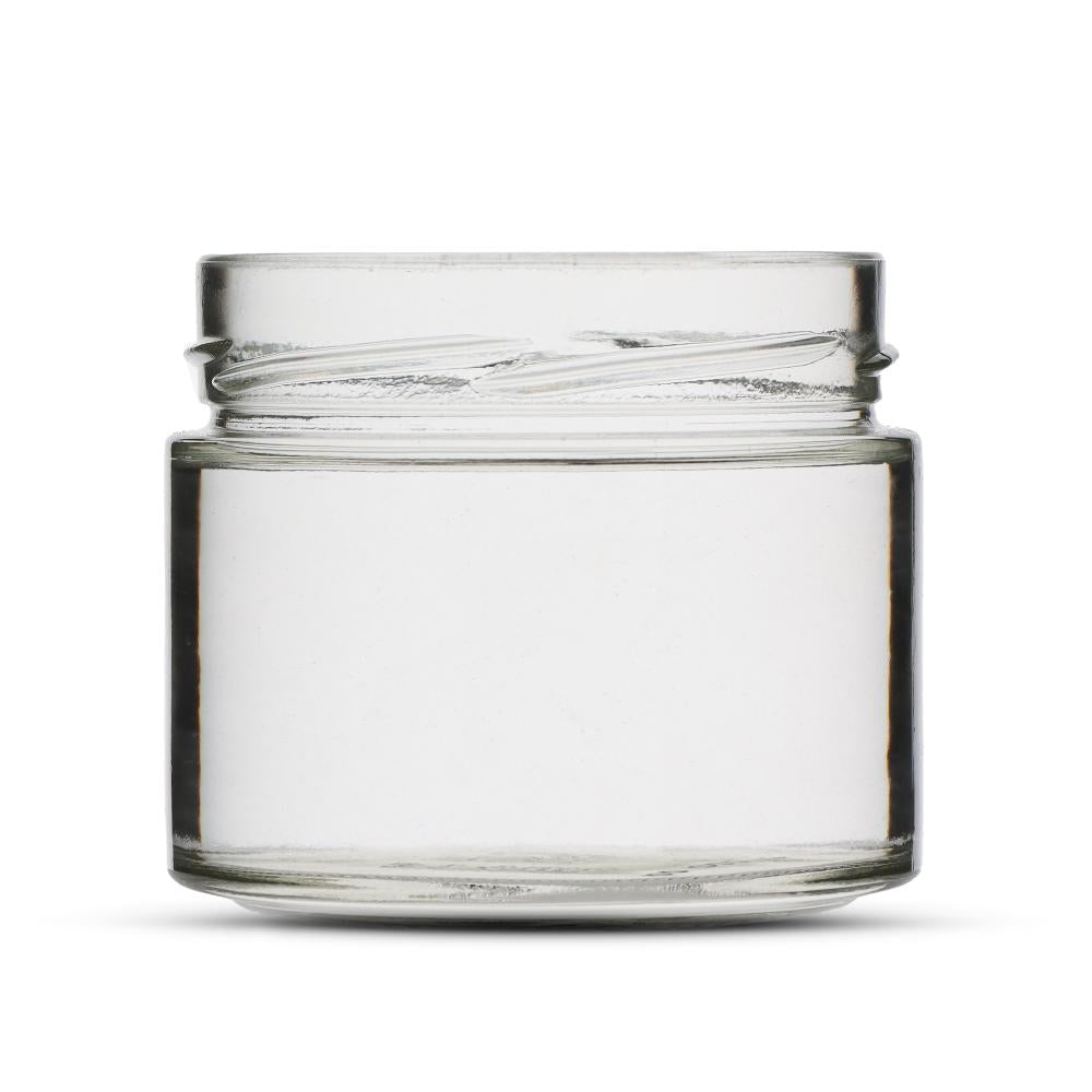 Weithalsglas Vaso Plus 314ml weiß TO82Deep - Karton à 60 Stück