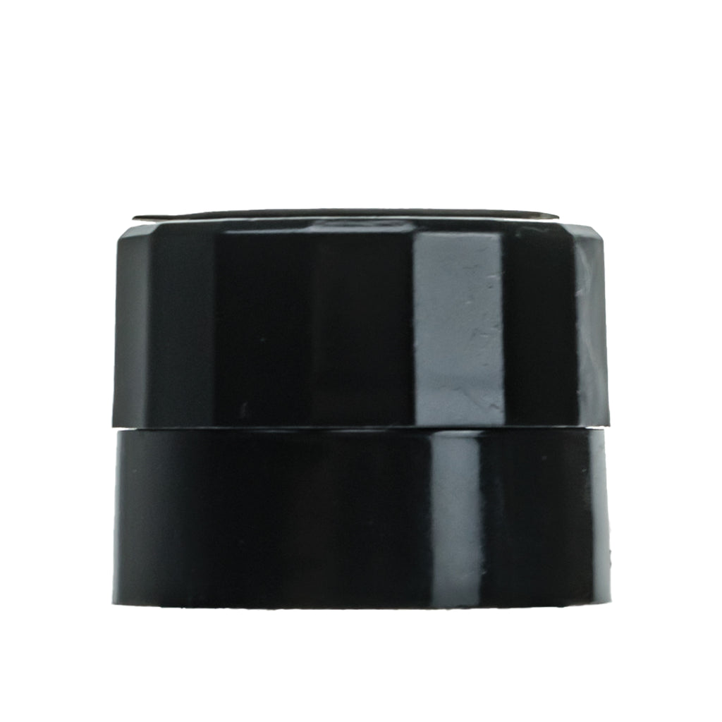 Gewürzglasverschluss Mühle schwarz - Beutel à 100 Stück