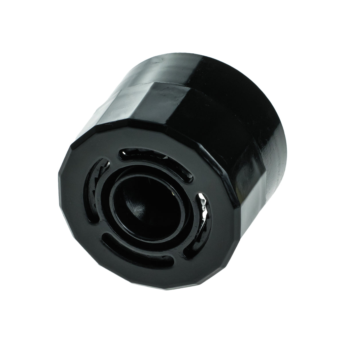 Gewürzglasverschluss Mühle schwarz - Beutel à 100 Stück