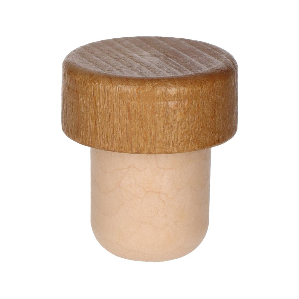 Holzgriffkorken Honey Co-Injected 19mm - Karton à 2500 Stück