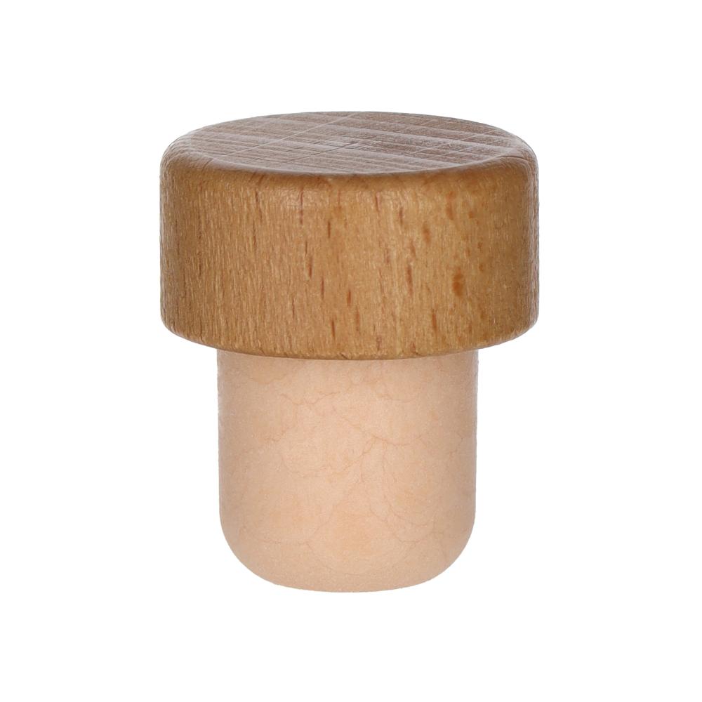 Holzgriffkorken Honey Co-Injected 20mm - Karton à 2200 Stück