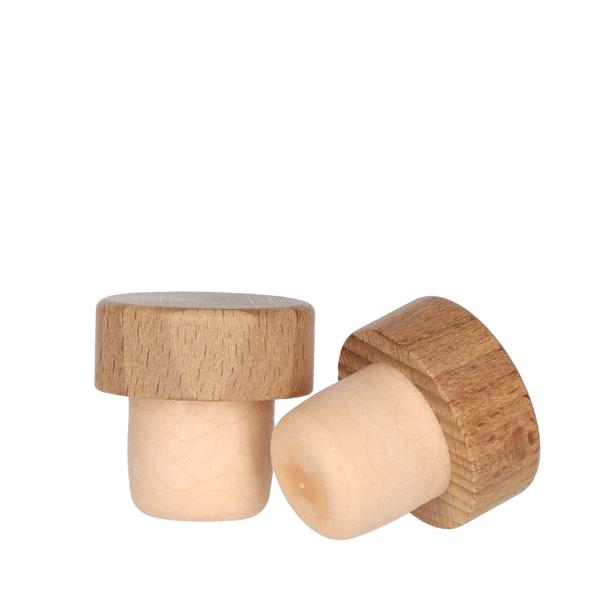 Holzgriffkorken Honey Co-injected 22,5mm - Karton à 1700 Stück