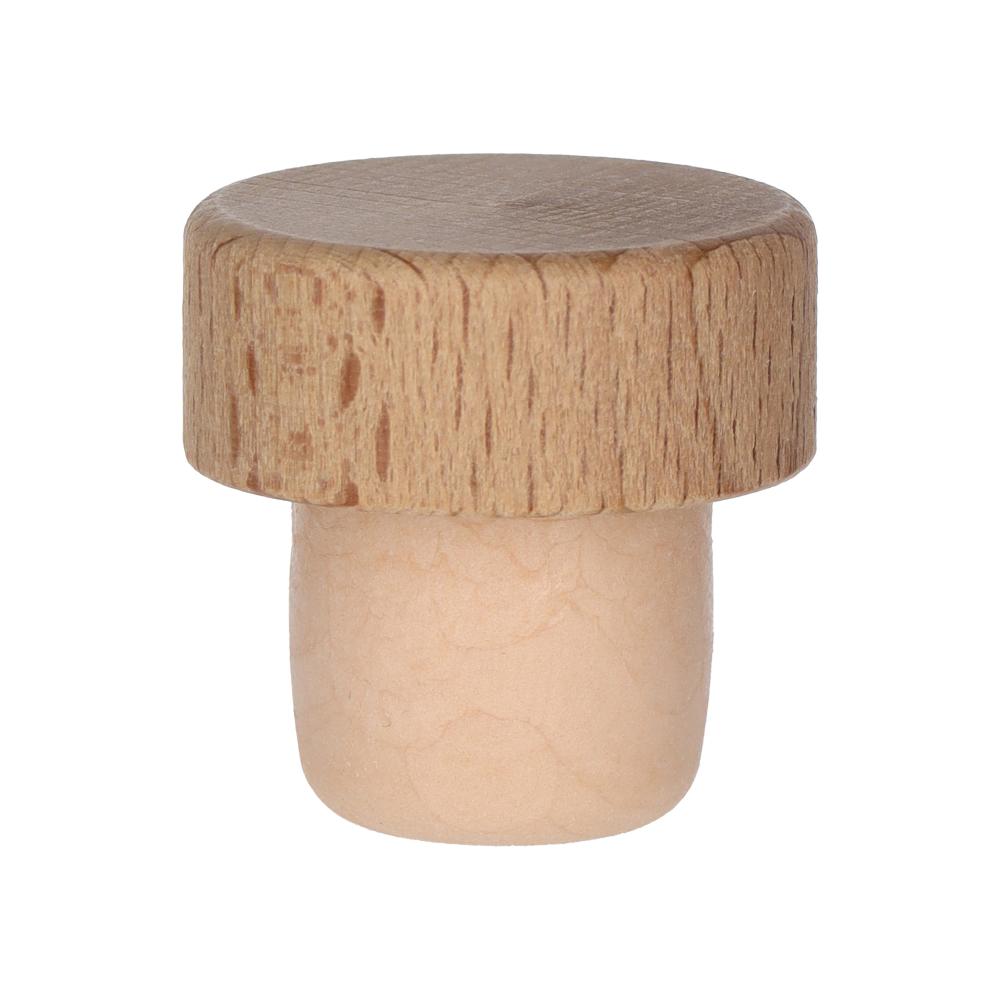 Holzgriffkorken Rustical Co-injected 23,0mm - Karton à 1700 Stück