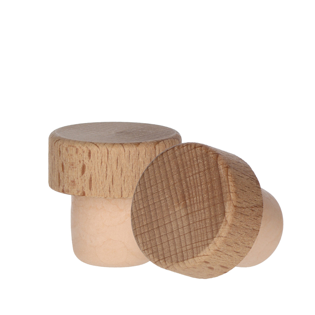 Holzgriffkorken Rustical Co-injected 23,0mm - Karton à 1700 Stück