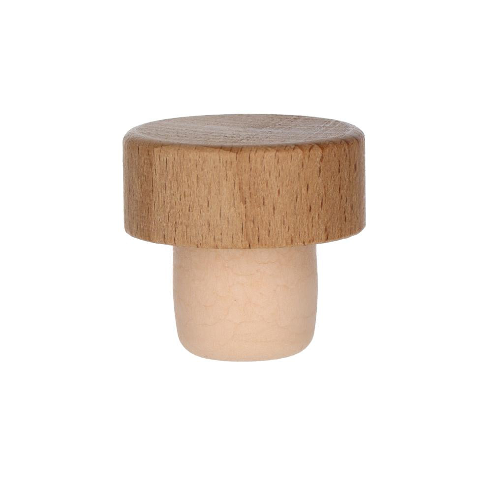 Holzgriffkorken Rustical Co-injected 23mm - Karton à 1300 Stück