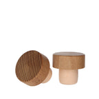 Holzgriffkorken Rustical Co-injected 23mm - Karton à 1300 Stück