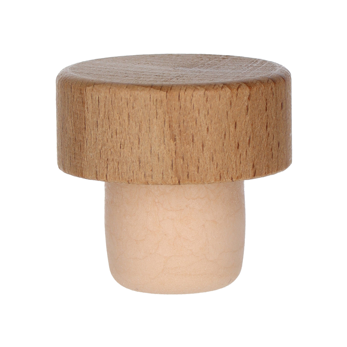 Holzgriffkorken Rustical Co-injected 23mm - Karton à 1300 Stück