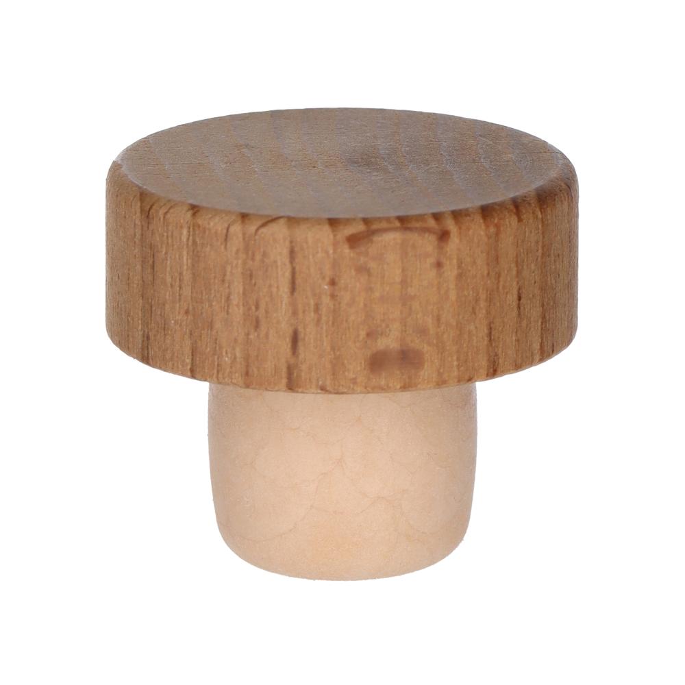 Holzgriffkorken Rustical Co-injected 23,0mm - Beutel à 100 Stück