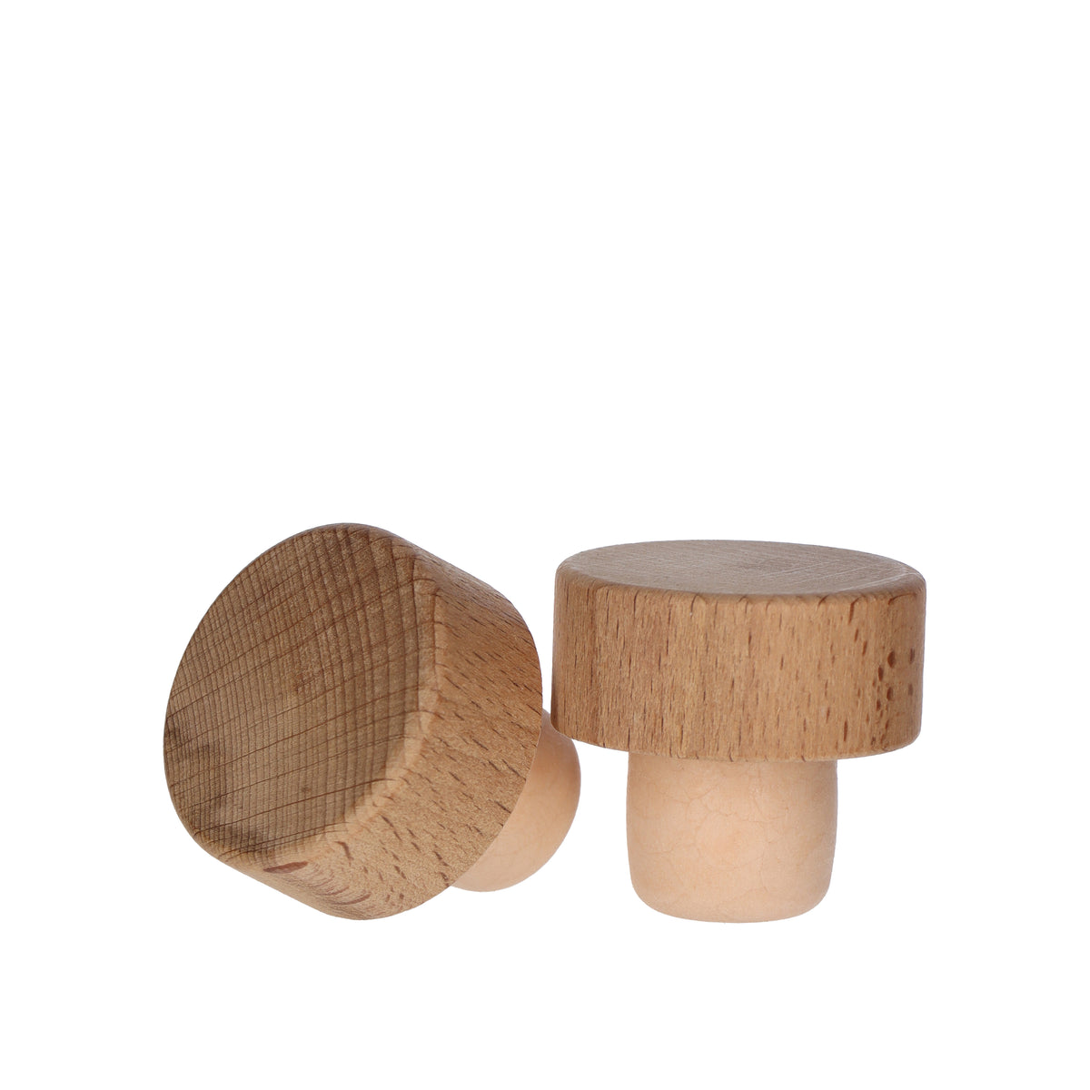Holzgriffkorken Rustical Co-Injected 23,0mm - Karton à 900 Stück