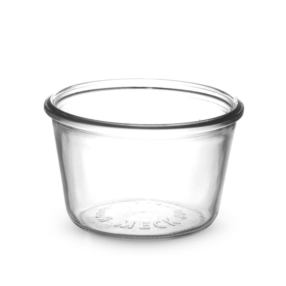 Sturzglas 1/4 l weiß RR100 (Weck) - Karton à 60 Stück
